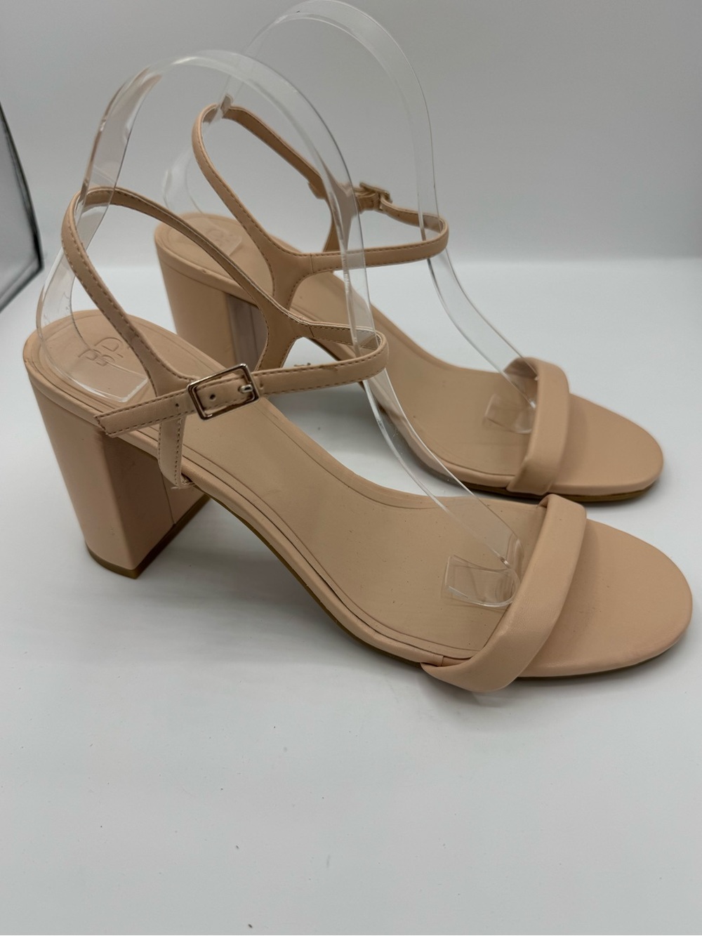 BP Lexy Sandal size 11 cream minimalist neutral party evening wedding event‎